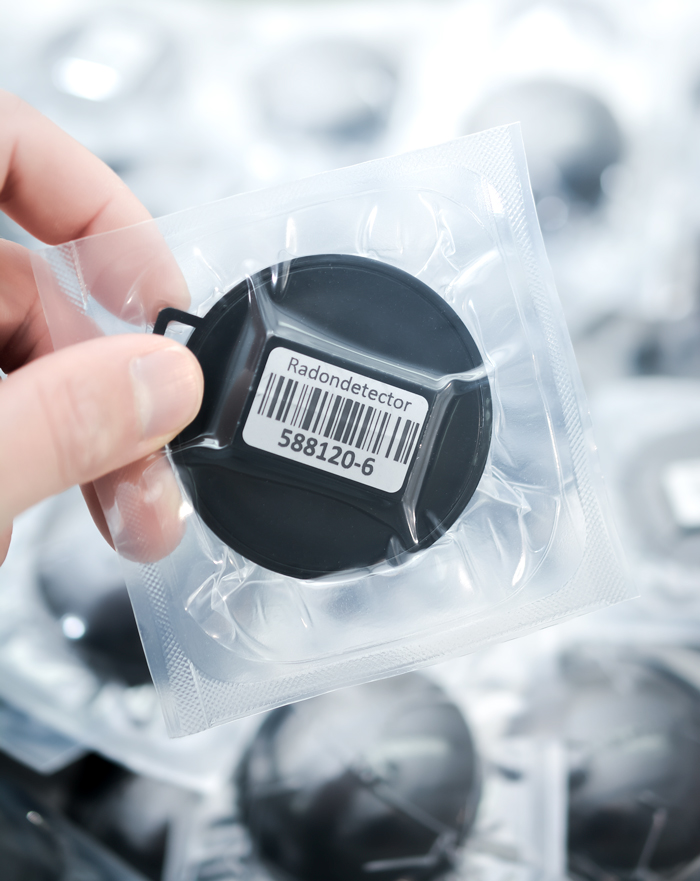vakuumförpackad radondosa