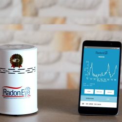 RadonEye RD200 - Digitalt Radoninstrument för Villor & Lägenheter