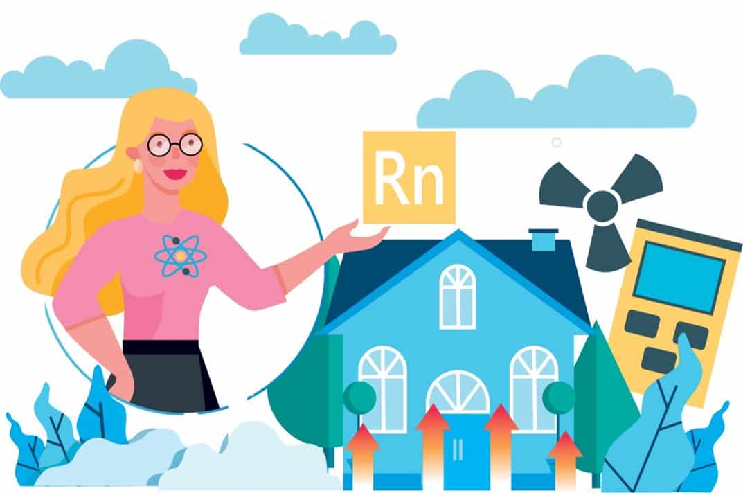 Radon, utbildningsprojekt, Radonova