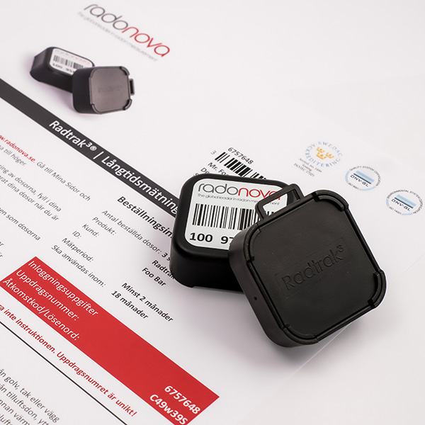 Radonmätning på arbetsplats - Bild 3