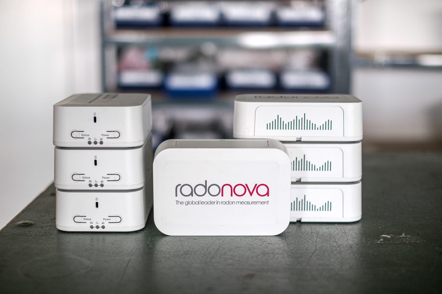 Optimera ventilationen, radonsensor SPIRIT